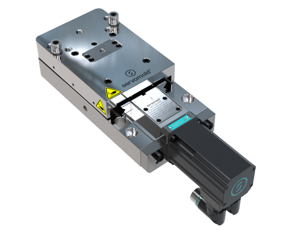 Precision linear actuator with servo motor
